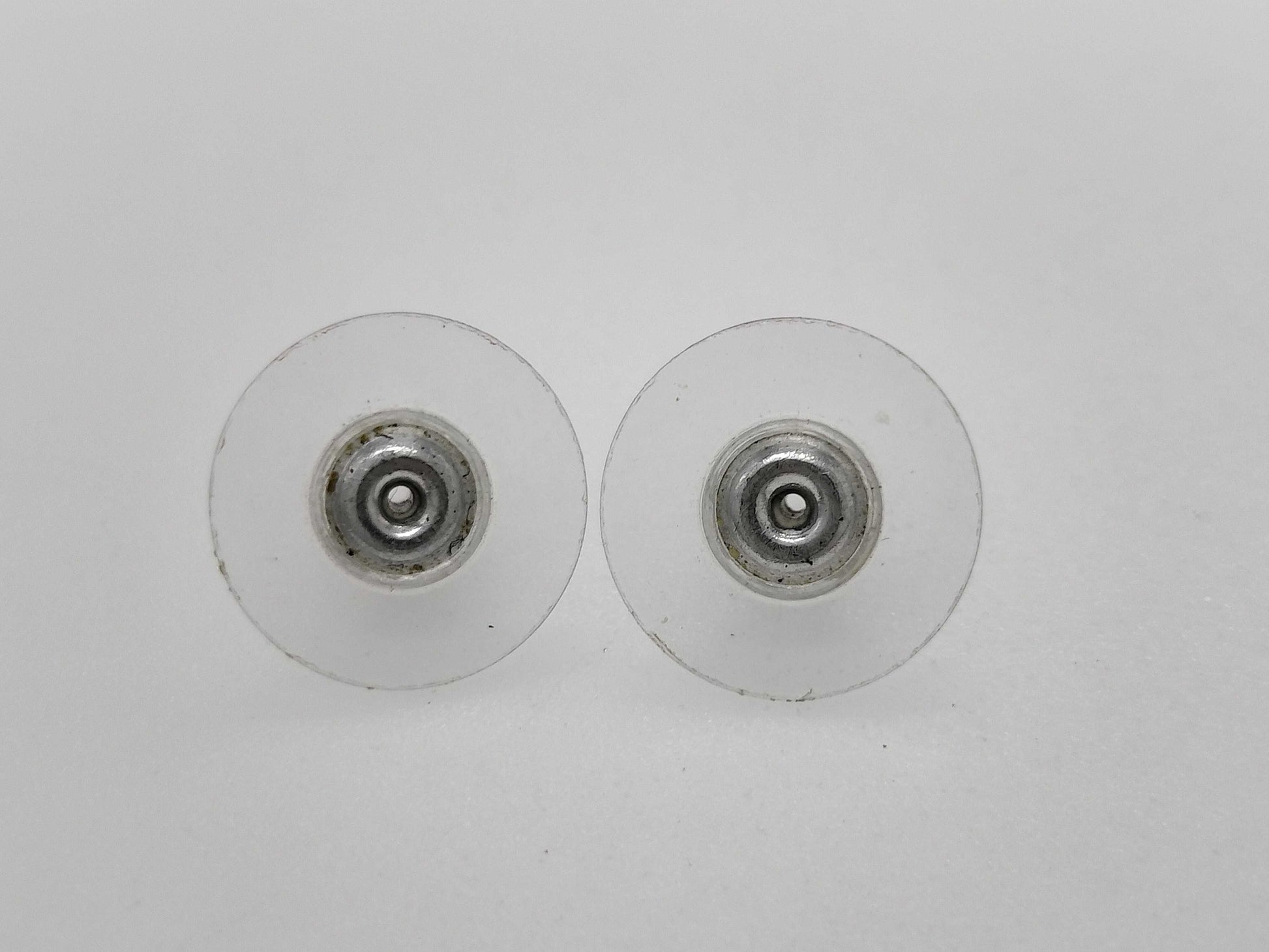 CHANEL Coco Mark Color Stone Coco Earrings Silver Earrings
