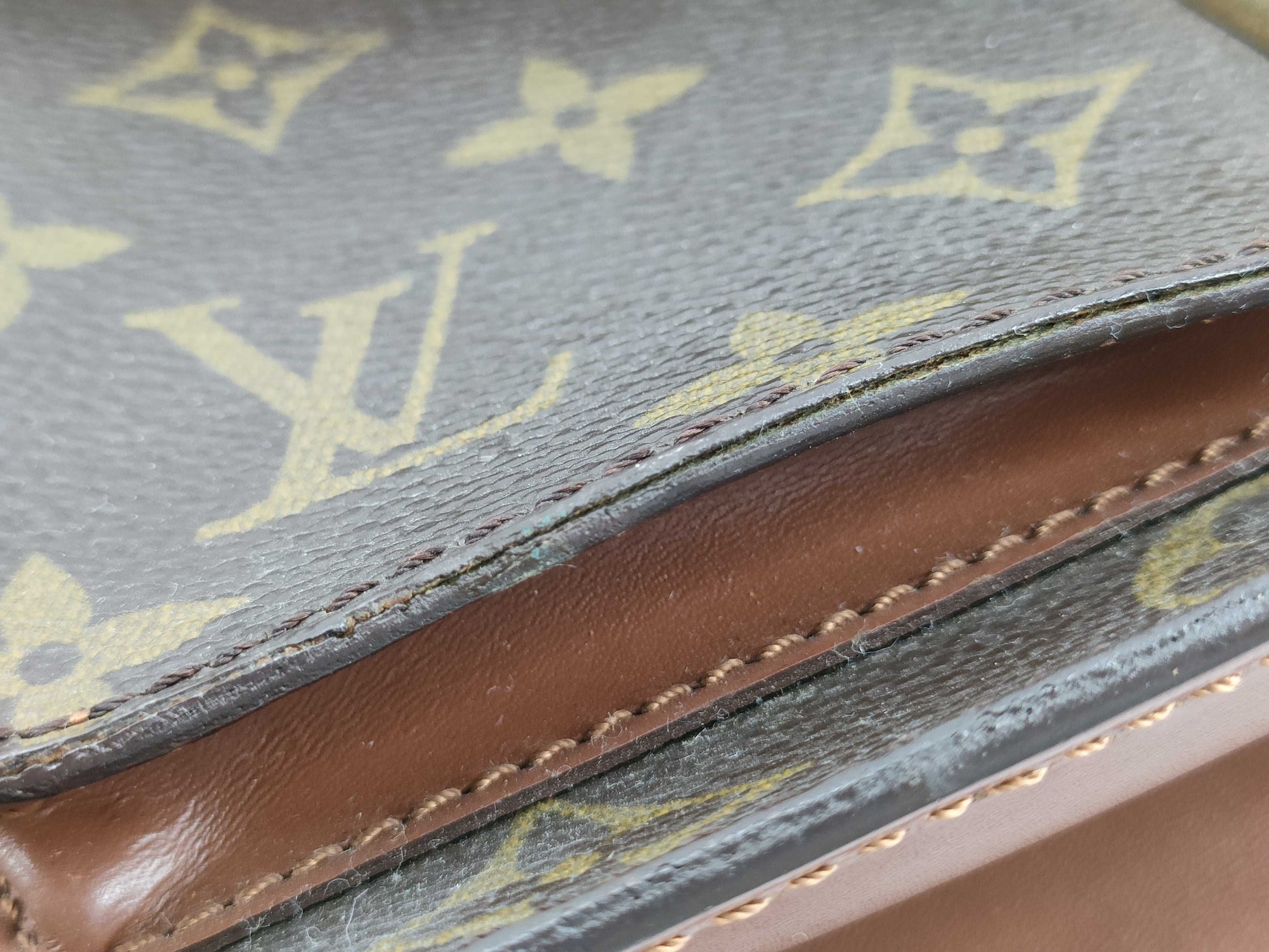 LOUIS VUITTON Monogram Old Papillon M51366TH0910 / Monceau M51185A21920 Handbag