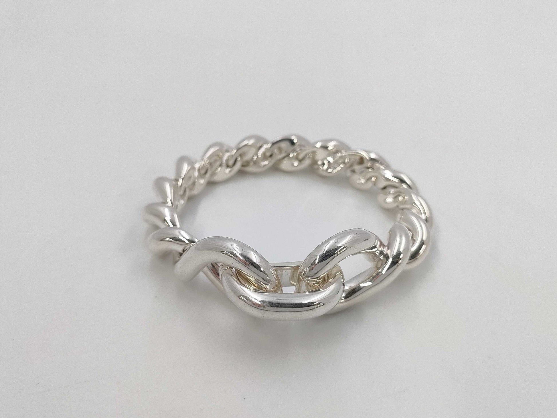 HERMES HERMES Torsade Bracelet ST 82.4g Bracelet/Bangle