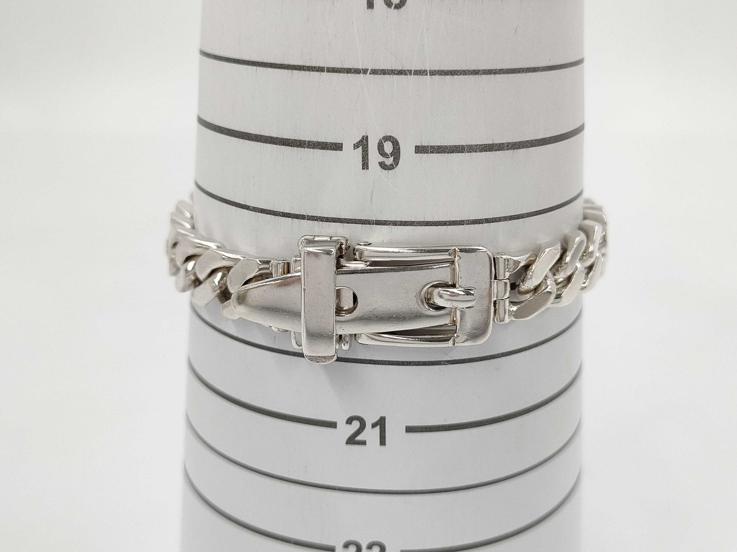 HERMES HERMES Early Boucle Cellier Vintage Bracelet 925 / 53.8g Bracelet/Bangle