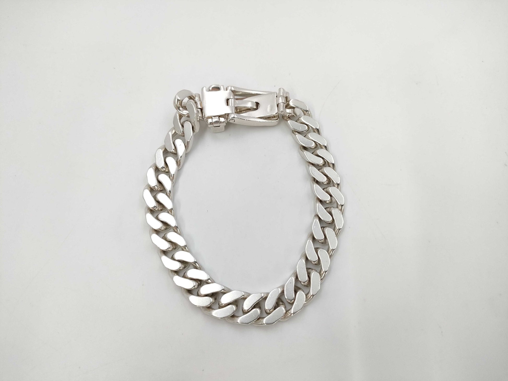 HERMES HERMES Early Boucle Cellier Vintage Bracelet 925 / 53.8g Bracelet/Bangle