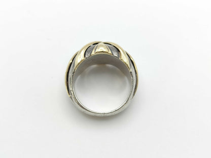 HERMES combination vintage ring size 9