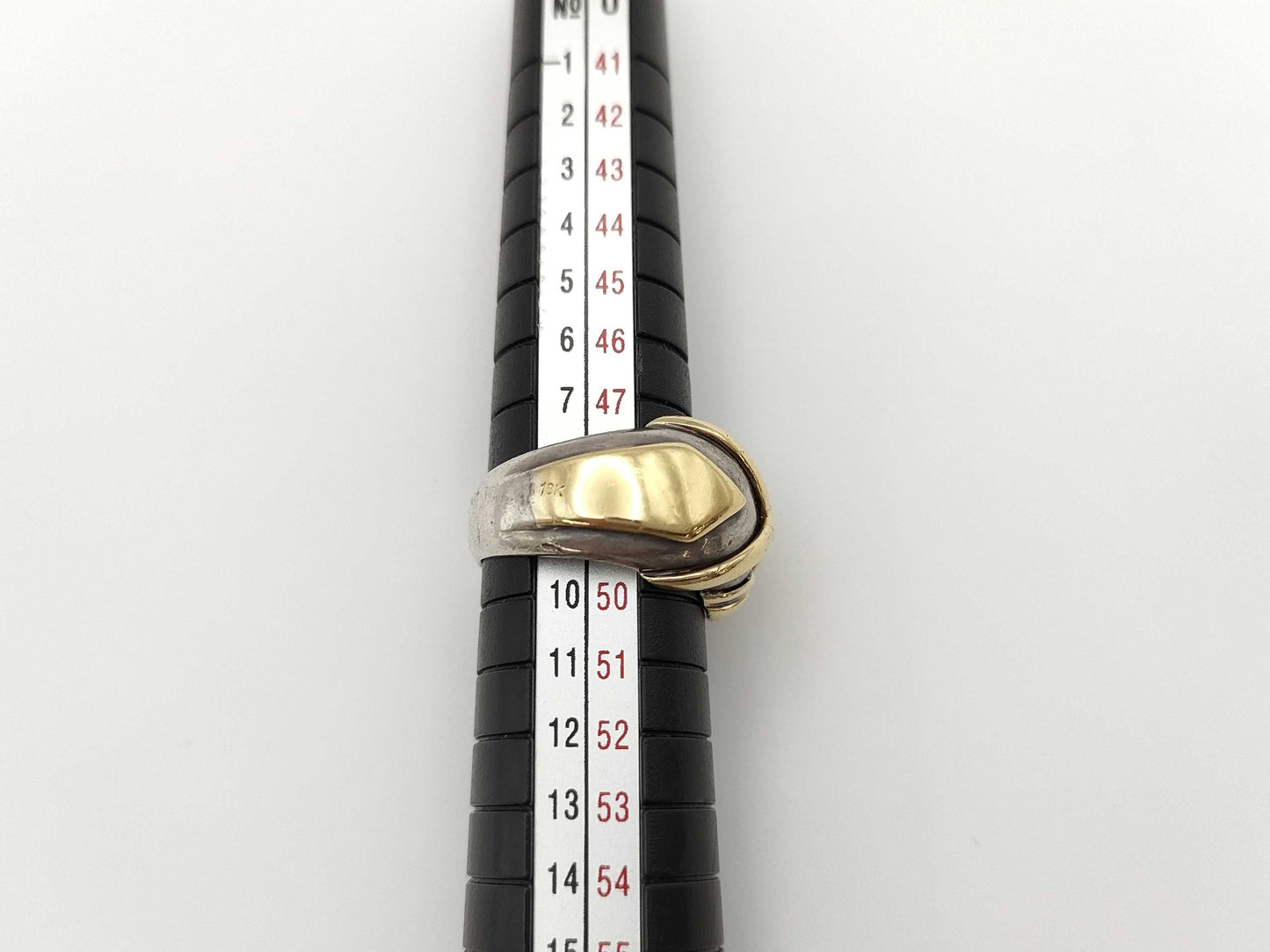 HERMES combination vintage ring size 9