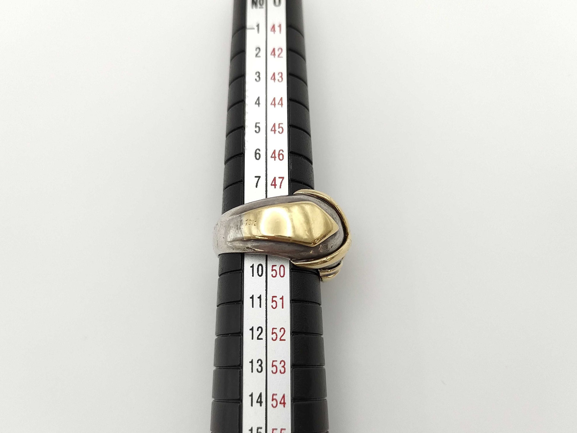 HERMES combination vintage ring size 9