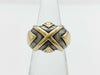 HERMES combination vintage ring size 9