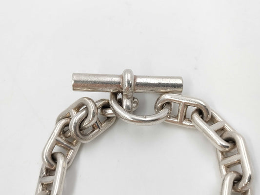 CHANEL HERMES Chaine d'Ancre Bracelet, original links, 57.9g, Bracelet/Bangle