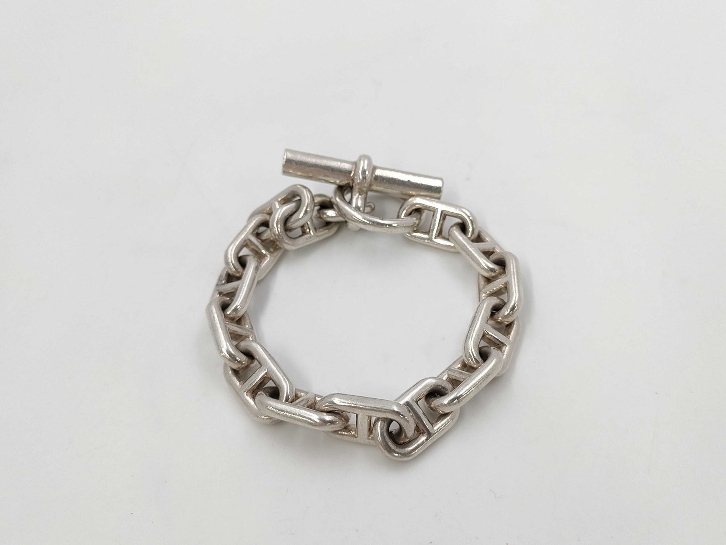 CHANEL HERMES Chaine d'Ancre Bracelet, original links, 57.9g, Bracelet/Bangle