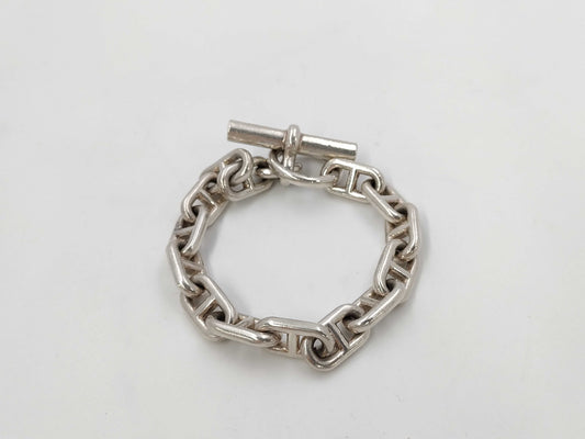 CHANEL HERMES Chaine d'Ancre Bracelet, original links, 57.9g, Bracelet/Bangle