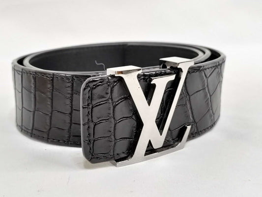 LOUIS VUITTON M 9896 Louis Vuitton Crocodile Leather Belt
