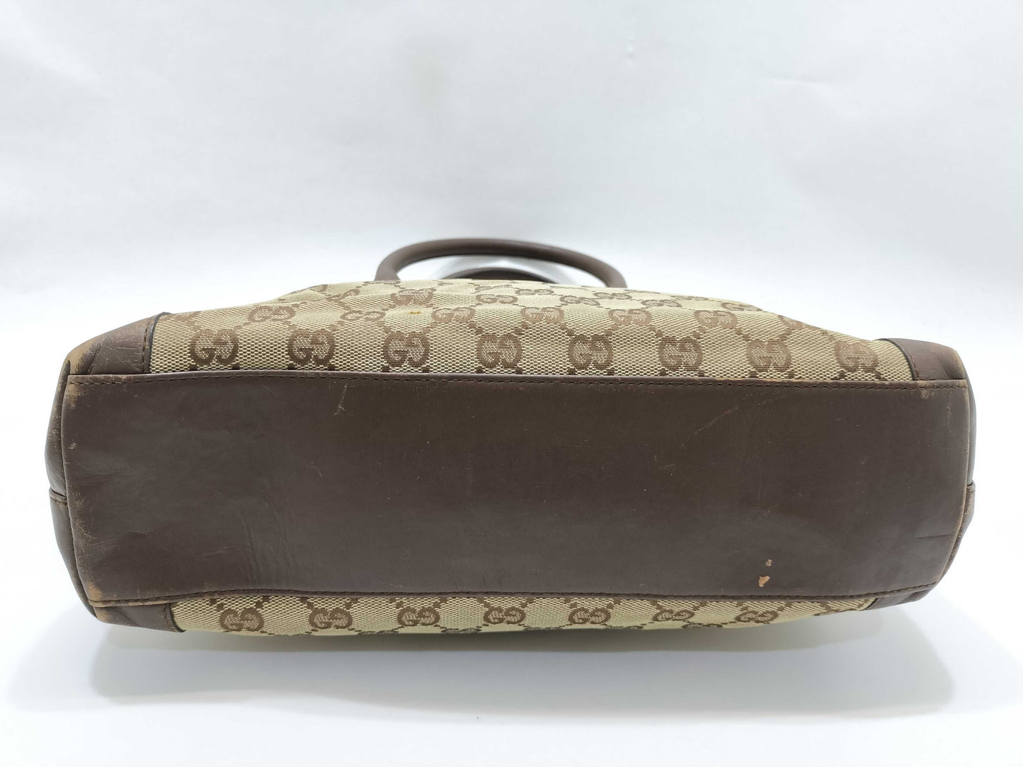 GUCCI GG Canvas Gucci 002・1119 Handbag GG Canvas Brown Handbag