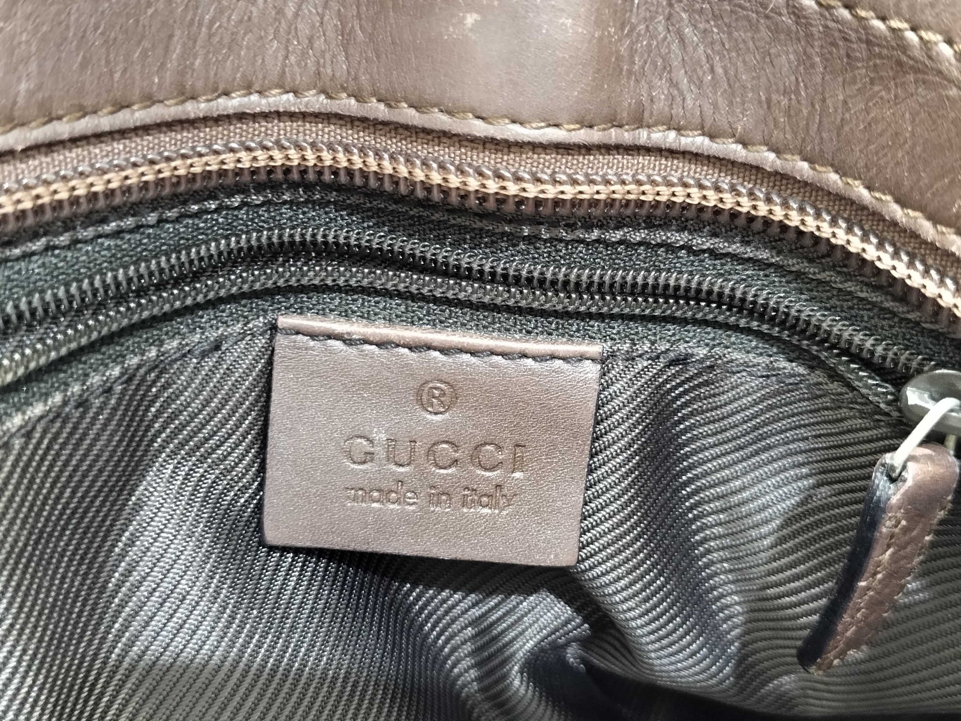 GUCCI GG Canvas Gucci 002・1119 Handbag GG Canvas Brown Handbag