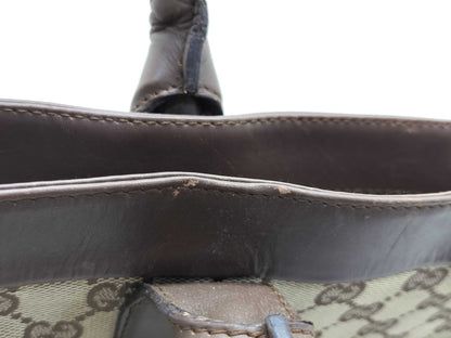 GUCCI GG Canvas Gucci 002・1119 Handbag GG Canvas Brown Handbag