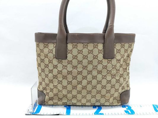 GUCCI GG Canvas Gucci 002・1119 Handbag GG Canvas Brown Handbag