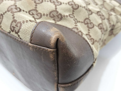 GUCCI GG Canvas Gucci 002・1119 Handbag GG Canvas Brown Handbag