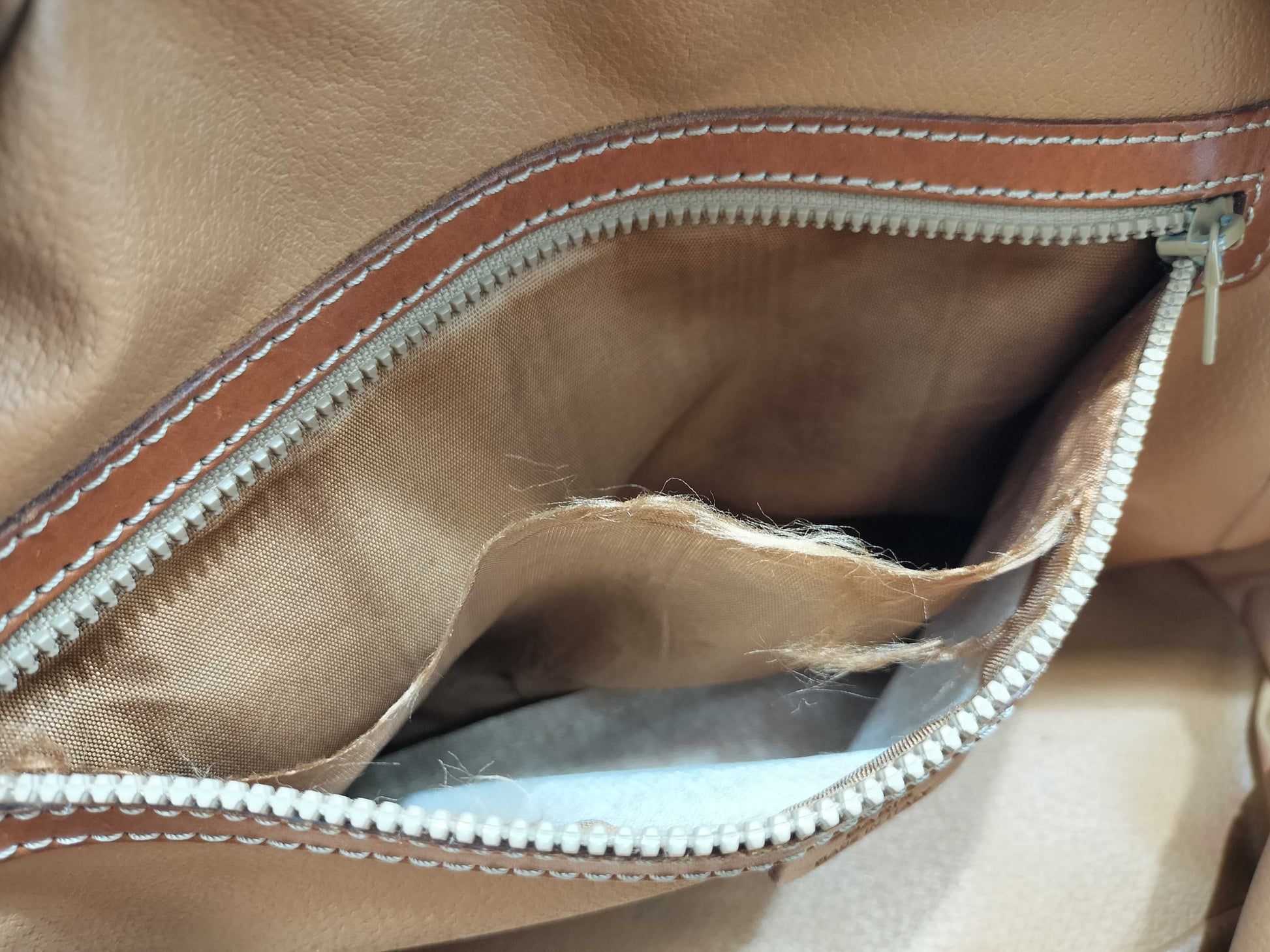 CELINE M93 Macadam Handbag, Brown PVC