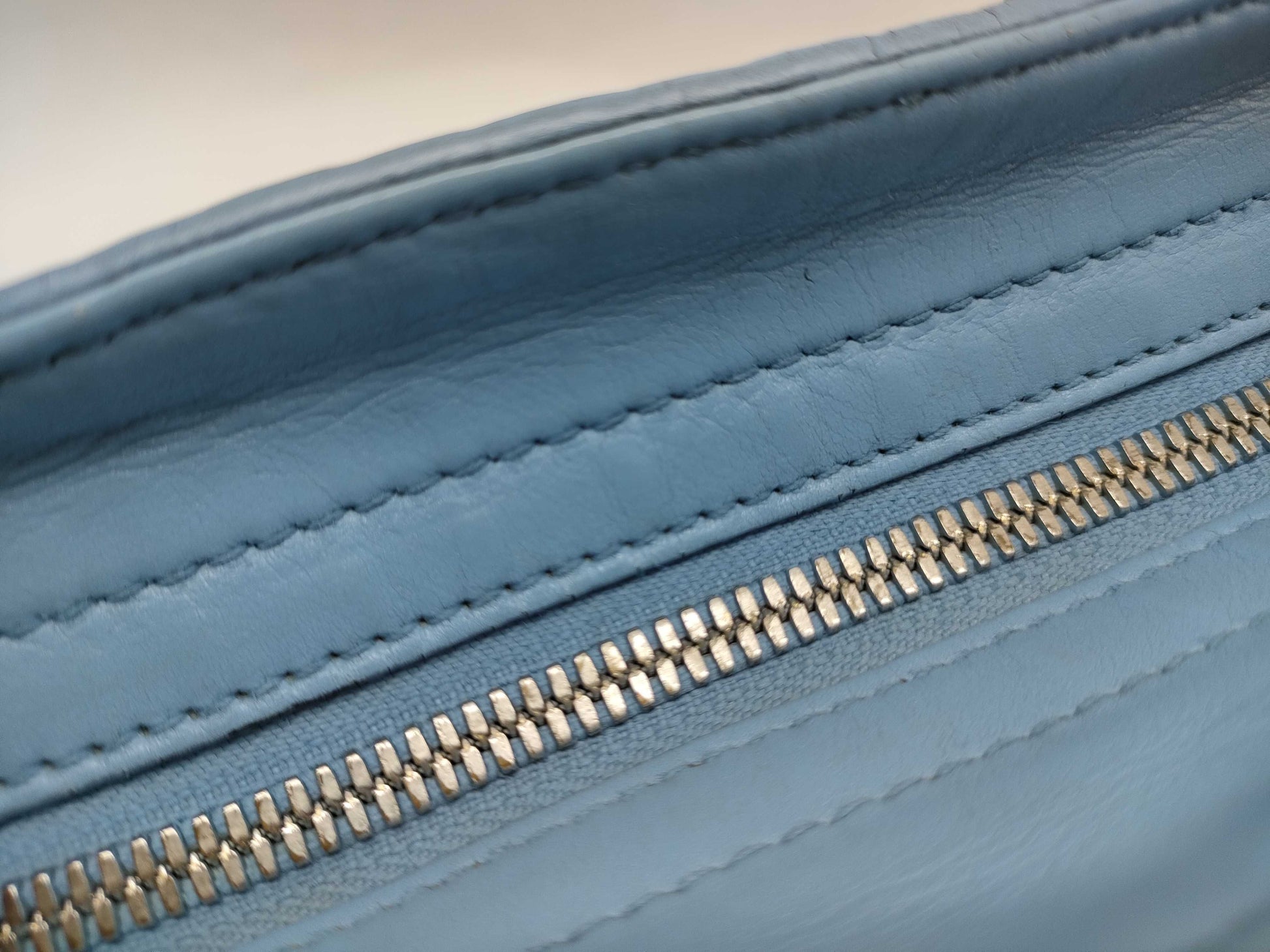 GUCCI Guccissima Gucci 449241 Handbag Shoulder Bag 2-way Shima Blue Handbag