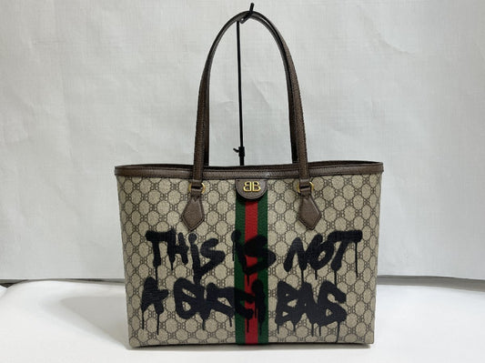 BALENCIAGA x Gucci The Hacker Project Medium Tote Bag 680125