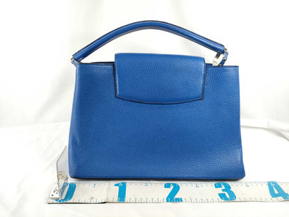 LOUIS VUITTON M94678 LOUIS VUITTON Capucines Blue Handbag
