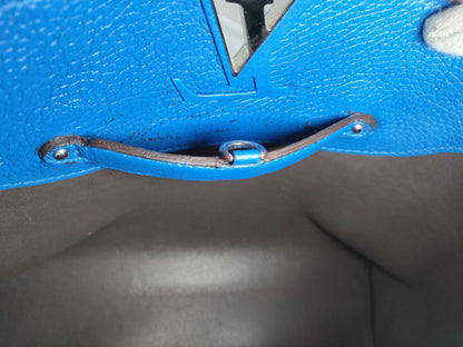 LOUIS VUITTON M94678 LOUIS VUITTON Capucines Blue Handbag