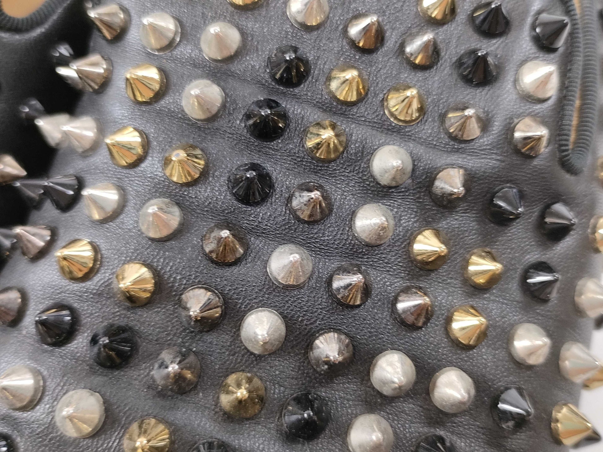 Christian Louboutin Studded Loafers Slip-On Men's Business Shoes