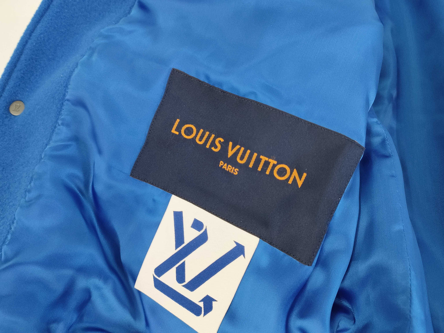 LOUIS VUITTON Puppet Baseball Stadium Jacket Blouson, Unused with Tags, Size 46
