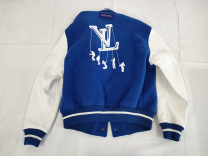 LOUIS VUITTON Puppet Baseball Stadium Jacket Blouson, Unused with Tags, Size 46