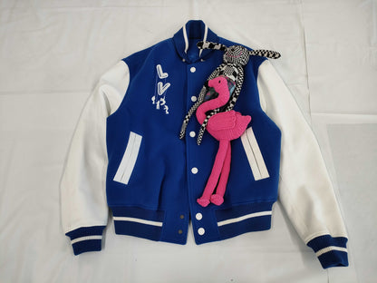LOUIS VUITTON Puppet Baseball Stadium Jacket Blouson, Unused with Tags, Size 46