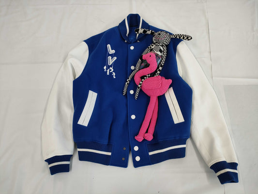 LOUIS VUITTON Puppet Baseball Stadium Jacket Blouson, Unused with Tags, Size 46