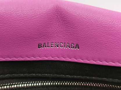 BALENCIAGA BALENCIAGA Monaco Chain Shoulder Bag Pink Bag