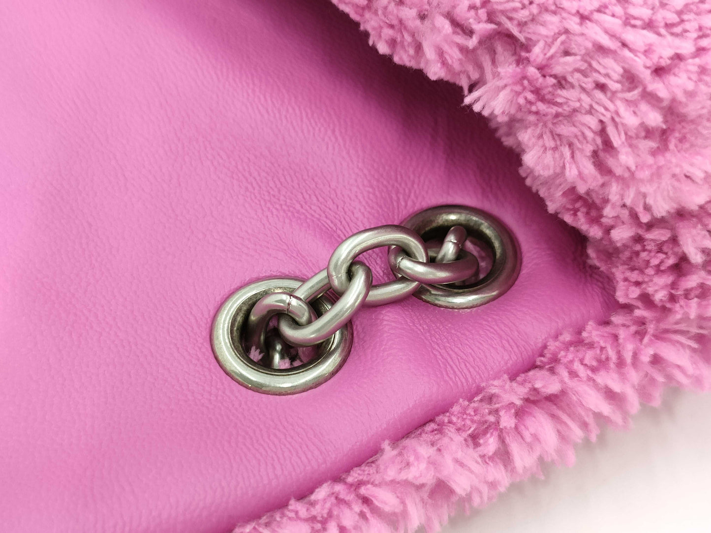 BALENCIAGA BALENCIAGA Monaco Chain Shoulder Bag Pink Bag
