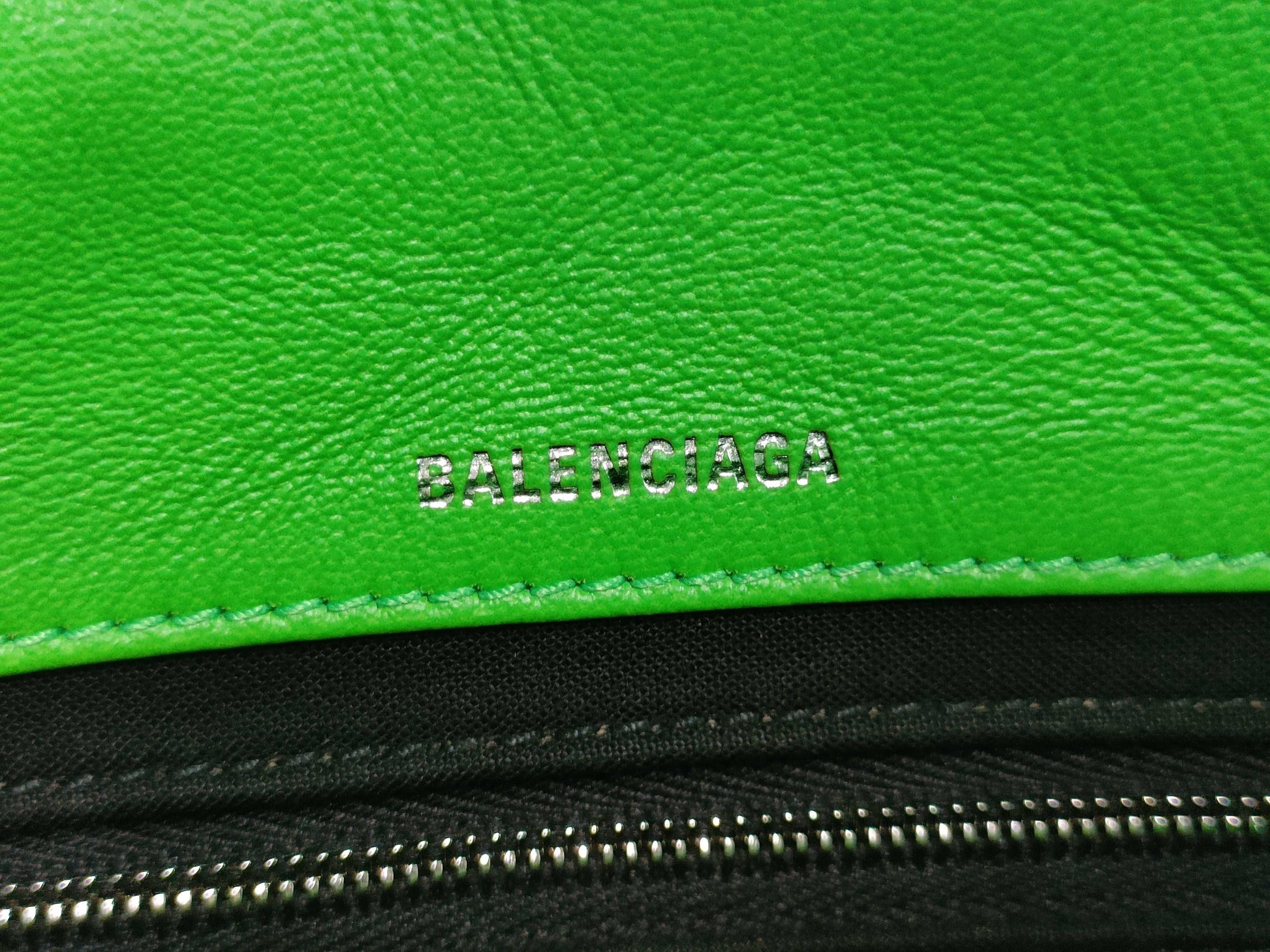 BALENCIAGA BALENCIAGA Monaco Chain Shoulder Bag Green Bag