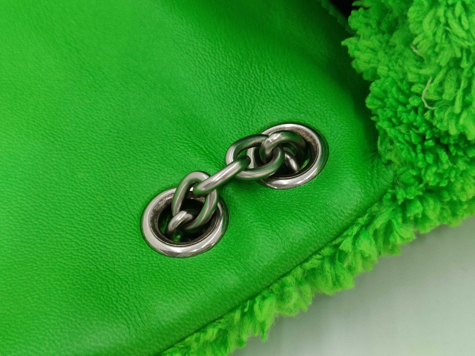 BALENCIAGA BALENCIAGA Monaco Chain Shoulder Bag Green Bag