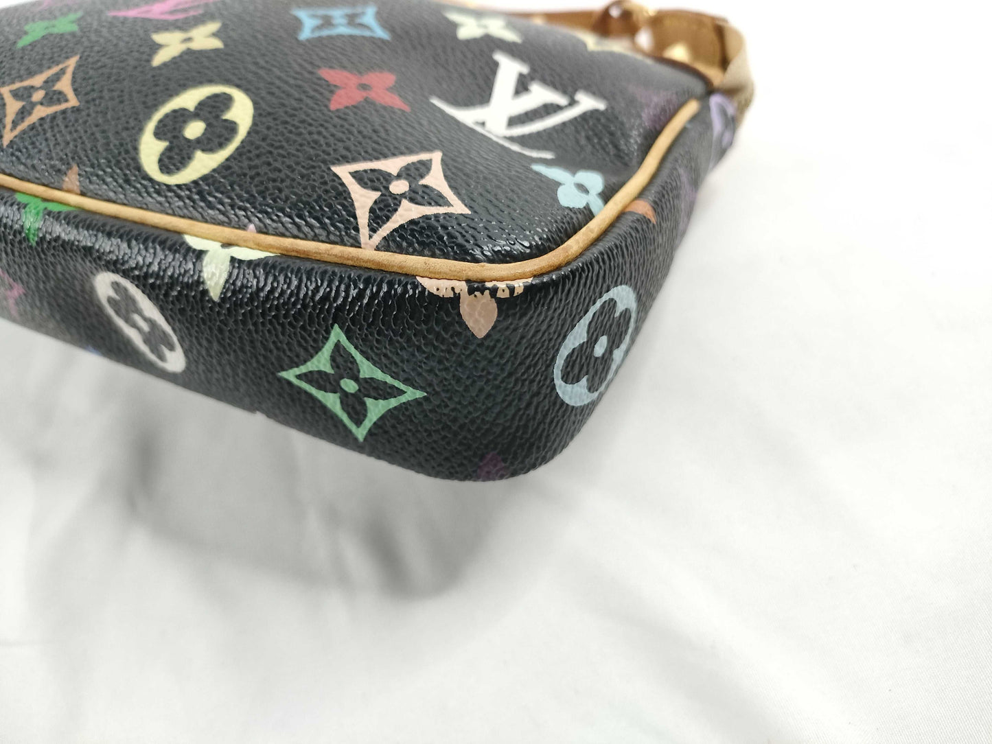 LOUIS VUITTON M92648 Monogram Multicolore Louis Vuitton Monogram Multicolore Pochette Accessoires Pouch M92648 SL10093 Hand Strap Handbag