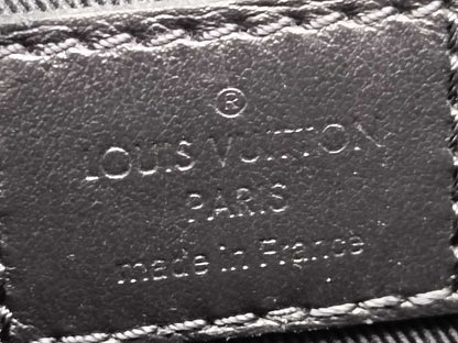 LOUIS VUITTON M45806 Monogram Macassar S-Lock Shoulder Bag, Brown, RFID Enabled
