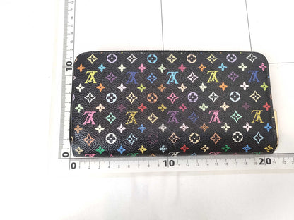 LOUIS VUITTON M60050 Monogram Multicolore LOUIS VUITTON Monogram Multicolore Louis Vuitton Zippy Wallet M60050 CA4132 Monogram Multicolore Wallet