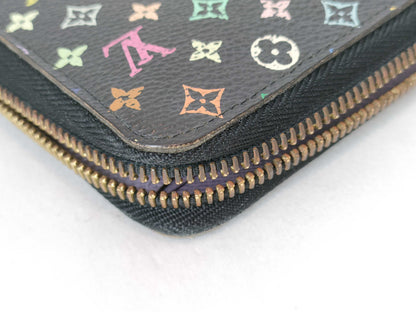 LOUIS VUITTON M60050 Monogram Multicolore LOUIS VUITTON Monogram Multicolore Louis Vuitton Zippy Wallet M60050 CA4132 Monogram Multicolore Wallet