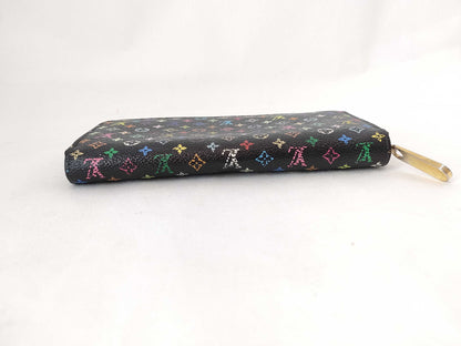 LOUIS VUITTON M60050 Monogram Multicolore LOUIS VUITTON Monogram Multicolore Louis Vuitton Zippy Wallet M60050 CA4132 Monogram Multicolore Wallet