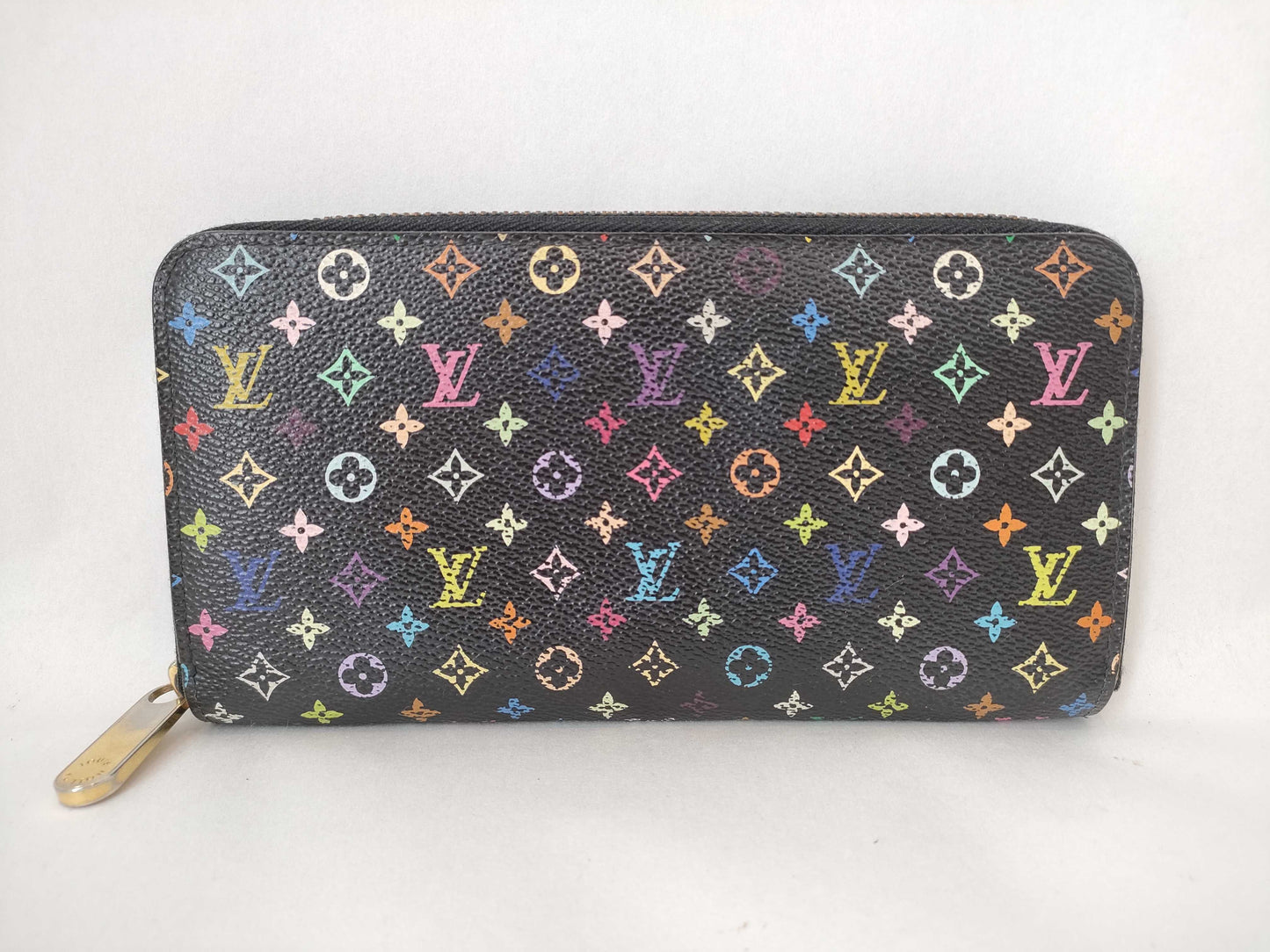 LOUIS VUITTON M60050 Monogram Multicolore LOUIS VUITTON Monogram Multicolore Louis Vuitton Zippy Wallet M60050 CA4132 Monogram Multicolore Wallet