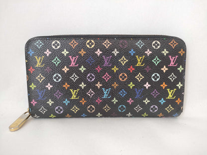 LOUIS VUITTON M60050 Monogram Multicolore LOUIS VUITTON Monogram Multicolore Louis Vuitton Zippy Wallet M60050 CA4132 Monogram Multicolore Wallet
