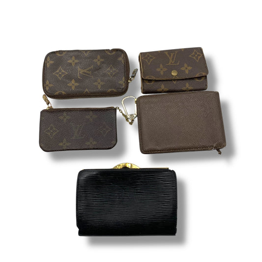 LOUIS VUITTON Monogram Taiga Wallet and Key Case 5-Piece Set Other Accessories