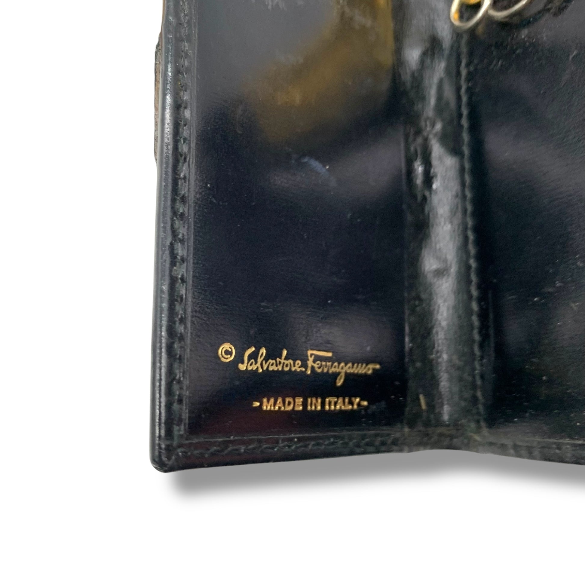 Salvatore Ferragamo 2-Piece Set Key Case Key Case Key Holder