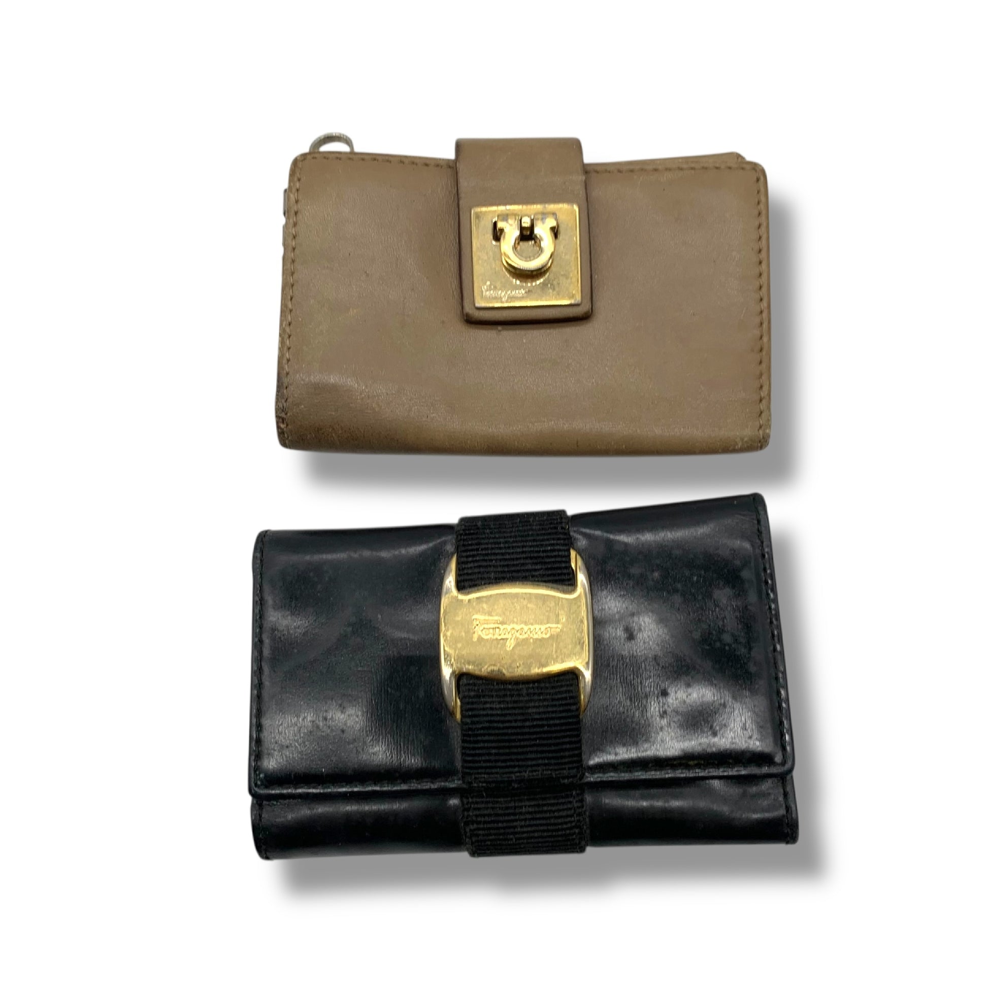 Salvatore Ferragamo 2-Piece Set Key Case Key Case Key Holder