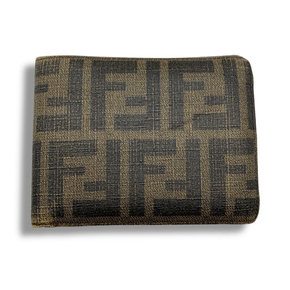 FENDI Zucca pattern folding wallet