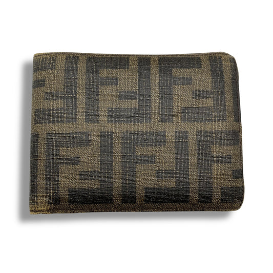 FENDI Zucca pattern folding wallet