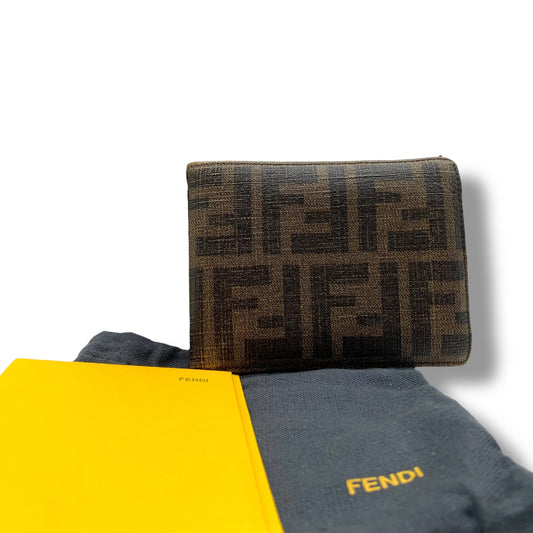 FENDI Zucca pattern folding wallet