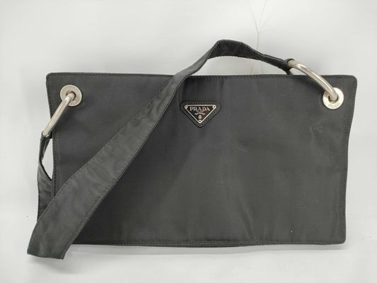 PRADA Nylon Triangle Logo One-Shoulder Bag Shoulder Bag