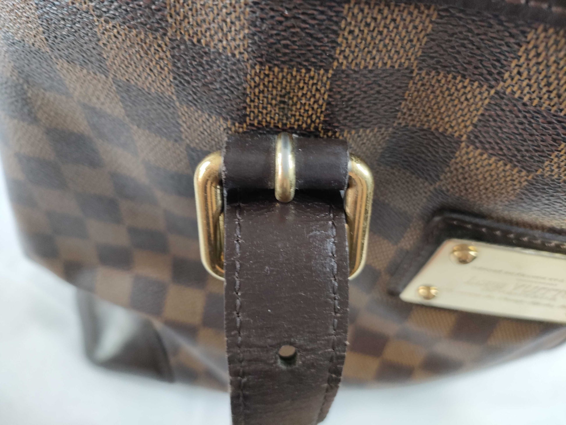 LOUIS VUITTON N51204 Damier Hampstead MM Tote Bag