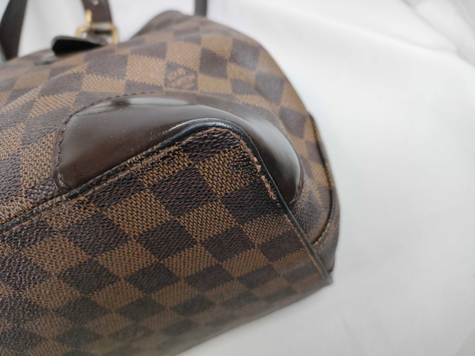 LOUIS VUITTON N51204 Damier Hampstead MM Tote Bag