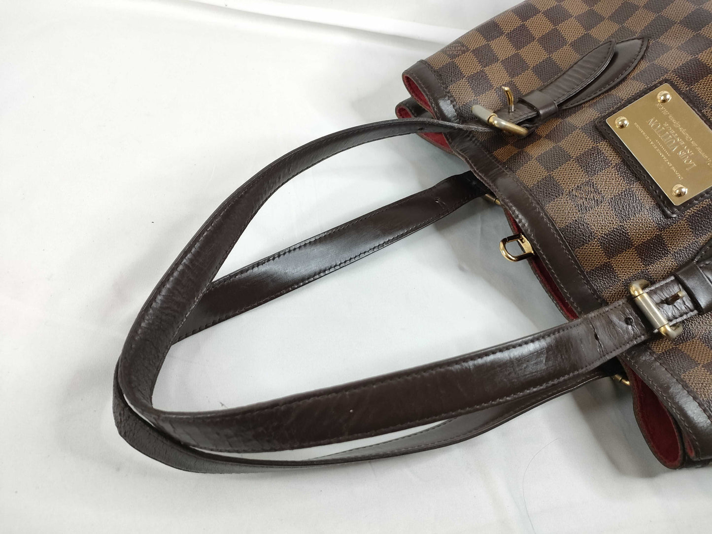 LOUIS VUITTON N51204 Damier Hampstead MM Tote Bag