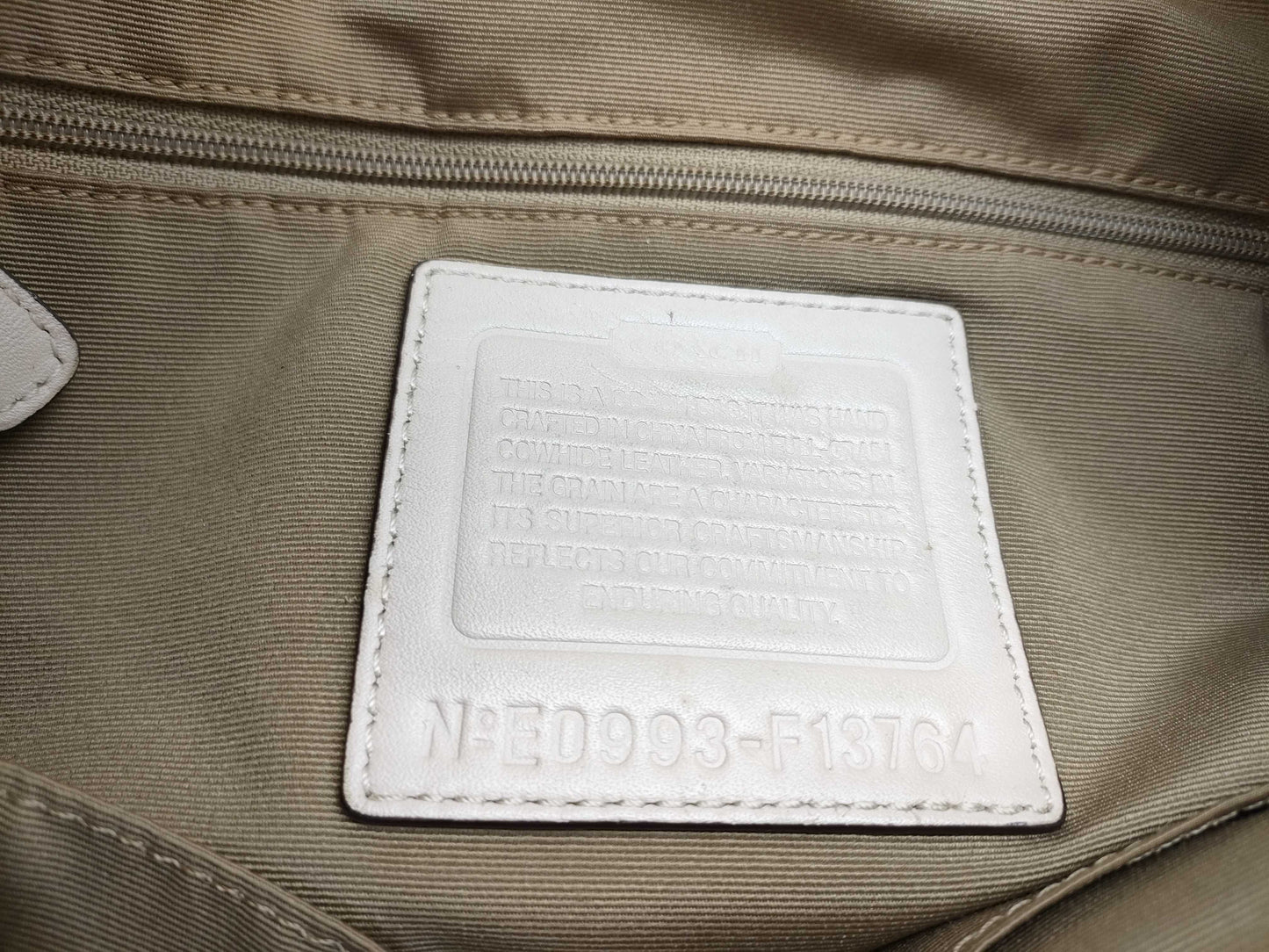 COACH Coach bag tote bag